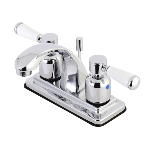 4" Centerset Bathroom Faucet, Chrome